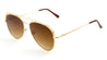 Top Bar Spring Hinge Aviators Wholesale Sunglasses