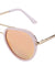 Flat Top Flat Color Mirror Aviators Wholesale Bulk Sunglasses