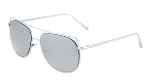 Aviators Flat Color Mirror Sunglasses Wholesale