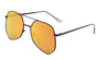 Angled Color Mirror Aviators Wholesale Bulk Sunglasses
