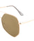 Angled Color Mirror Aviators Wholesale Bulk Sunglasses