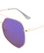 Angled Color Mirror Aviators Wholesale Bulk Sunglasses