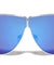 Large Lens Color Mirror Aviators Wholesale Bulk Sunglasses