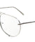 Clear Lens Aviators Wholesale Glasses