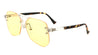 Rimless Color Lens Aviators Wholesale Bulk Sunglasses