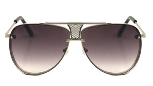 Aviators Thin Grille Fashion Sunglasses Wholesale