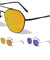 Aviators Flat Color Mirror Fashion Sunglasses Wholesale