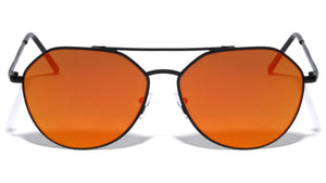 Aviators Flat Color Mirror Fashion Sunglasses Wholesale