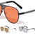Aviators Wire Mesh Fashion Wholesale Sunglasses
