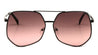Large Angular Oceanic Aviators Wholesale Sunglasses