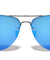 Rimless Aviators Color Mirror Wholesale Sunglasses