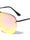 Rimless Aviators Color Mirror Wholesale Sunglasses