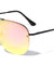 Rimless Aviators Color Mirror Wholesale Sunglasses