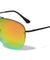 Rimless Aviators Color Mirror Wholesale Sunglasses