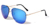 Rimless Aviators Color Mirror Wholesale Sunglasses