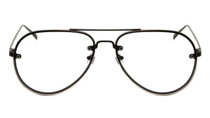 Aviators Rimless Clear Lens Wholesale Bulk Glasses