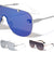 Rimless Solid One Piece Color Mirror Lens Bulk Sunglasses