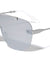 Rimless Solid One Piece Color Mirror Lens Bulk Sunglasses