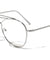 Aviators Bottom Shield Clear Lens Wholesale Bulk Glasses