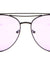 Rounded Color Lens Aviators Wholesale Bulk Sunglasses