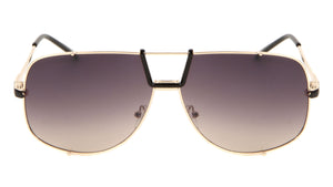 Aviators Black Accent Fashion Sunglasses Wholesale