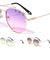 Star Studded Oceanic Color Aviators Wholesale Sunglasses