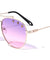 Star Studded Oceanic Color Aviators Wholesale Sunglasses