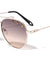 Star Studded Oceanic Color Aviators Wholesale Sunglasses
