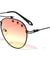 Star Studded Oceanic Color Aviators Wholesale Sunglasses