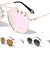 Star Studded Aviators Fashion Wholesale Sunglasses