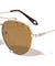 Star Studded Aviators Fashion Wholesale Sunglasses