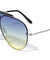 Top Bar Rimless Solid One Piece Oceanic Color Lens Wholesale Sunglasses