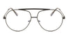 Clear Lens Aviators Wholesale Bulk Glasses