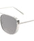 Squared Side Shield Aviators Wholesale Sunglasses
