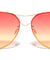Rimless Oceanic Color Aviators Wholesale Bulk Sunglasses
