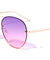 Rimless Oceanic Color Aviators Wholesale Bulk Sunglasses
