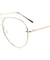 Rimless Clear Lens Aviators Wholesale Bulk Glasses