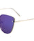 Rimless Color Mirror Cat Eye Wholesale Sunglasses