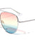 Triple Oceanic Color Aviators Wholesale Sunglasses