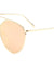 Diamond Aviators Color Mirror Wholesale Sunglasses