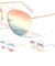 Triple Oceanic Color Diamond Aviators Bulk Sunglasses