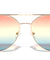 Triple Oceanic Color Diamond Aviators Bulk Sunglasses