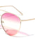 Triple Oceanic Color Diamond Aviators Bulk Sunglasses