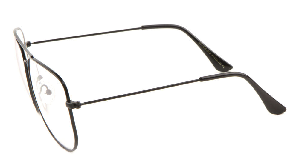 Clear Lens Classic Aviators Wholesale Bulk Glasses