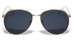 Shield Aviators Color Mirror Sunglasses Wholesale