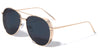 Shield Aviators Color Mirror Sunglasses Wholesale