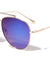 Top Bar Aviators Color Mirror Sunglasses Wholesale