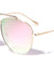 Top Bar Aviators Color Mirror Sunglasses Wholesale