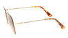 Squared Aviators Double Nose Bridge Fashion Wholesale Sunglasses