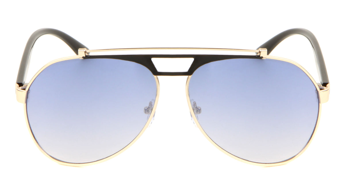 Top Bar Fashion Aviators Sunglasses Wholesale